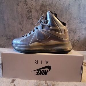 Nike Lebron 10 ID 1 Of 1 Custom Size 8.5